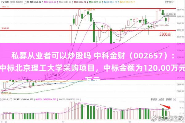 私募从业者可以炒股吗 中科金财(002657):中标北京理工大学采购项目,中标金额为120.00万元